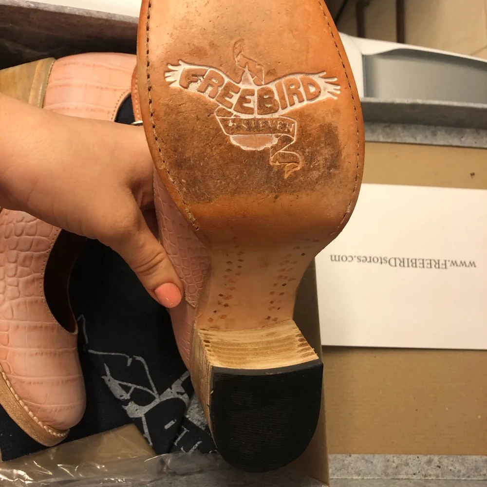 Freebird Randi Pink Croco